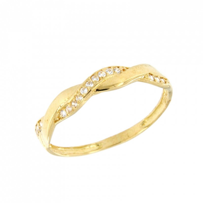 Anillo sortija oro amarillo, oro 18k [ 3-56324-s ]