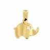 Colgante diamantes elefante oro amarillo 18k [26-11389 ]