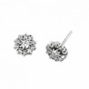 Pendientes diamantes oro blanco 18K [82-61102-P]