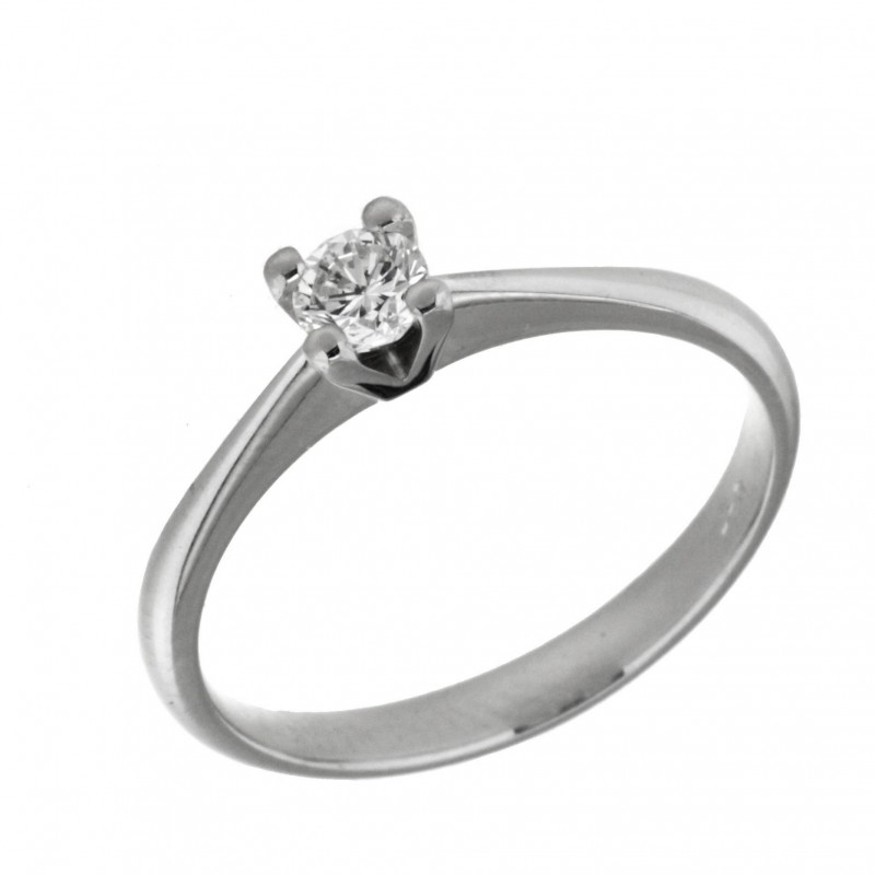 Solitario diamantes, oro 18k [ le-1086-25-s ]