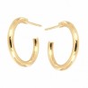 Pendientes aro presion oro 18k [26-10388-pre-p]
