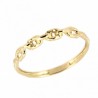 Anillo sortija eslabones oro amarillo, oro 18k [ 26-11199-s ]