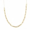 Gargantilla eslabones, oro 18k [26-11274-cad]
