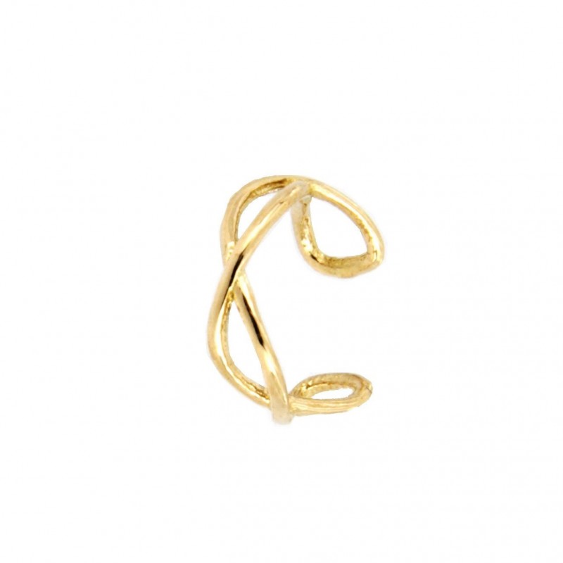 Pendiente aro cartilago oro amarillo oro 18k [26-11299-p]