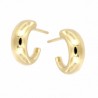 Pendientes aro oro 18k [67-3337-p]