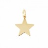 Colgante estrella oro amarillo 18k [35-98-sc ]