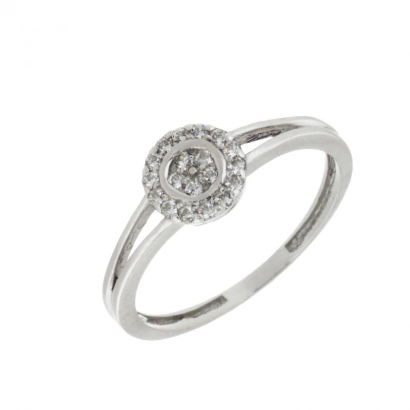 Sortija comunion oro blanco