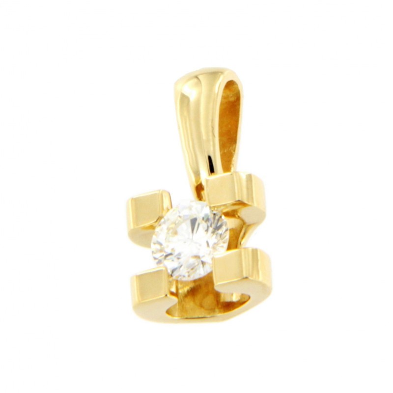 COLGANTE DIAMANTES CLARICE ORO AMARILLO