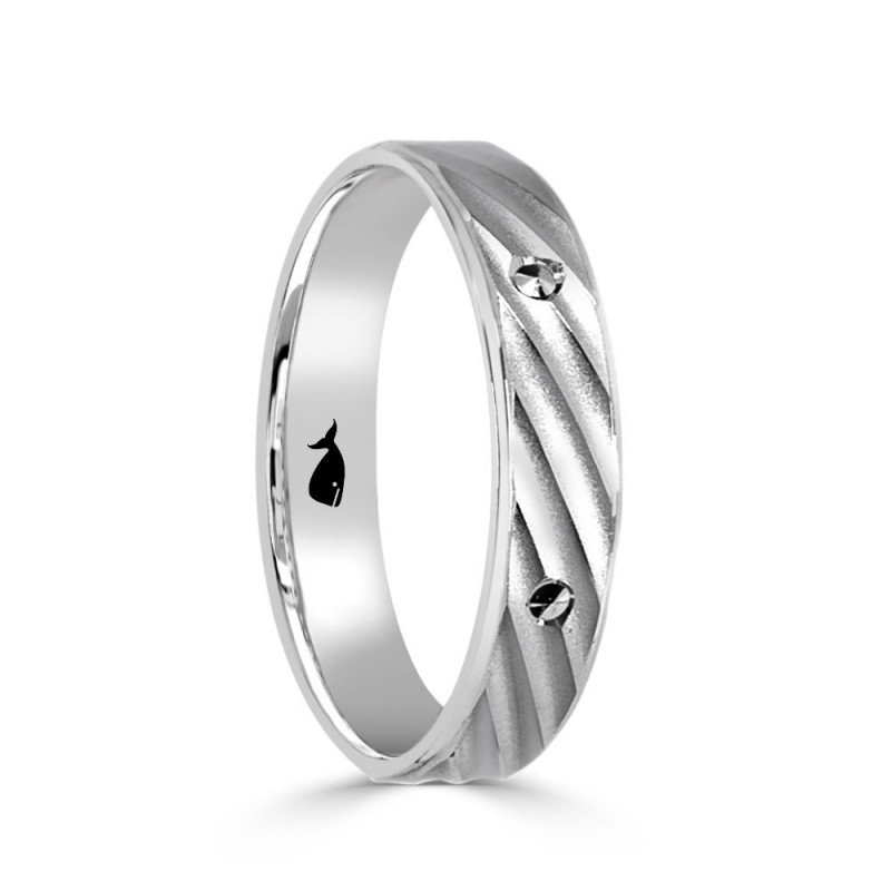 Alianza de plata chic-love 1007 - plata 1ª ley 925 certificada