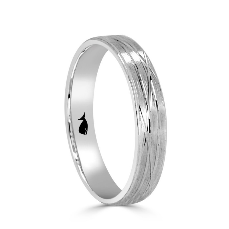 Alianza de plata chic-love 1004 - plata 1ª ley 925 certificada