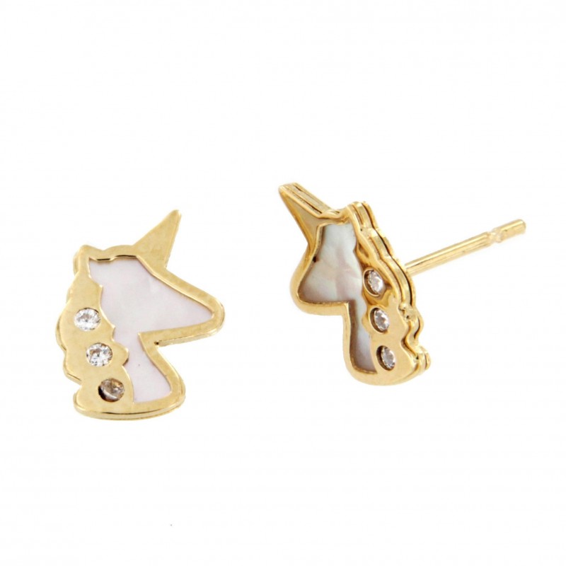 PENDIENTES UNICORNIO NACAR