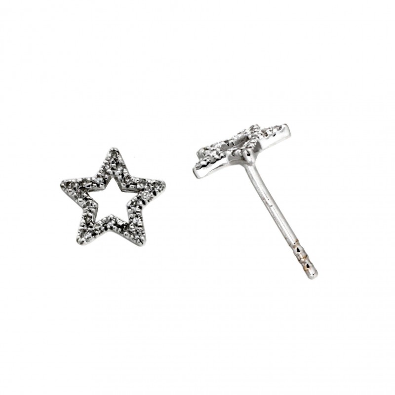PENDIENTES DIAMANTES ESTRELLA