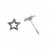 PENDIENTES DIAMANTES ESTRELLA