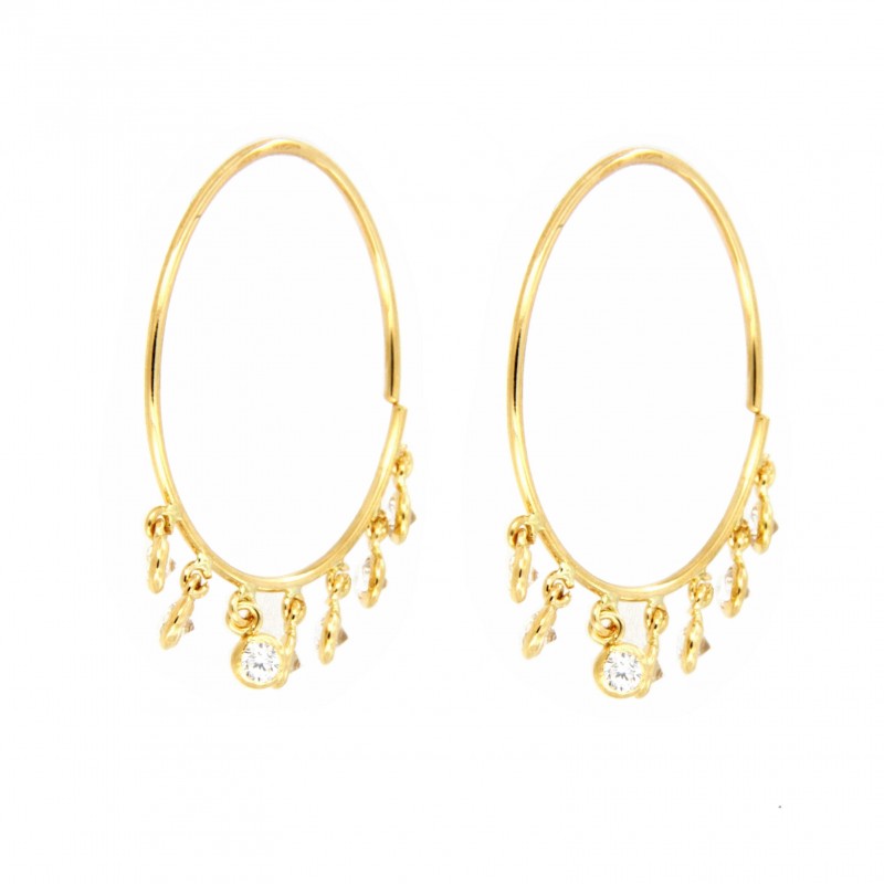 PENDIENTES ARO CIRCONITAS