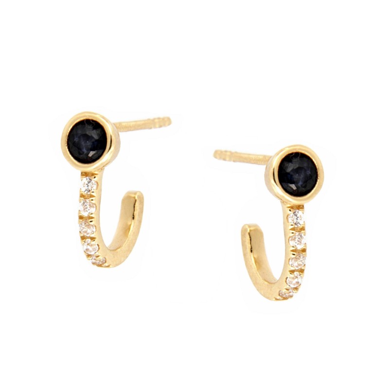 PENDIENTES ZAFIRO