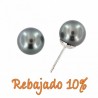 PENDIENTES PERLA TAHITI ESFERICA