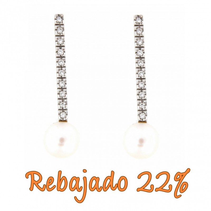 PENDIENTES DIAMANTES