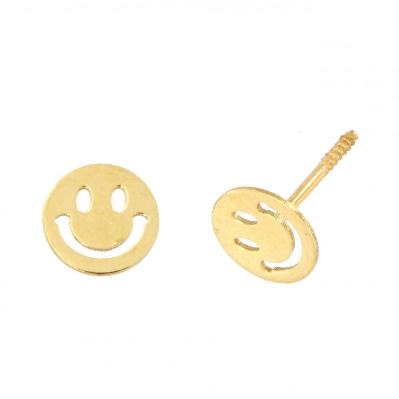 PENDIENTES EMOJI HAPPY FACE