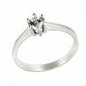 SOLITARIO DIAMANTES ORO BLANCO