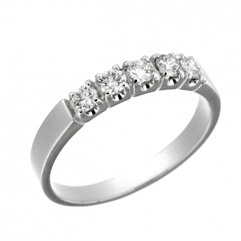 MEDIA ALIANZA DIAMANTES ORO BLANCO