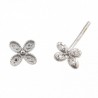 PENDIENTES DIAMANTES ORO BLANCO