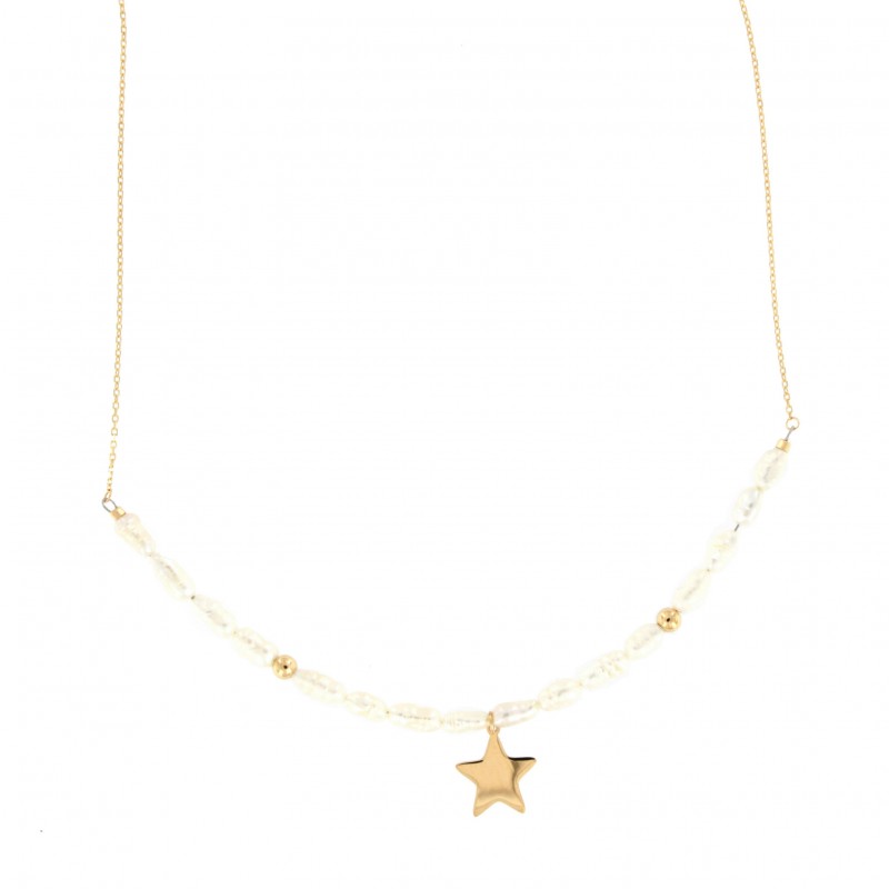 GARGANTILLA PERLAS ESTRELLA
