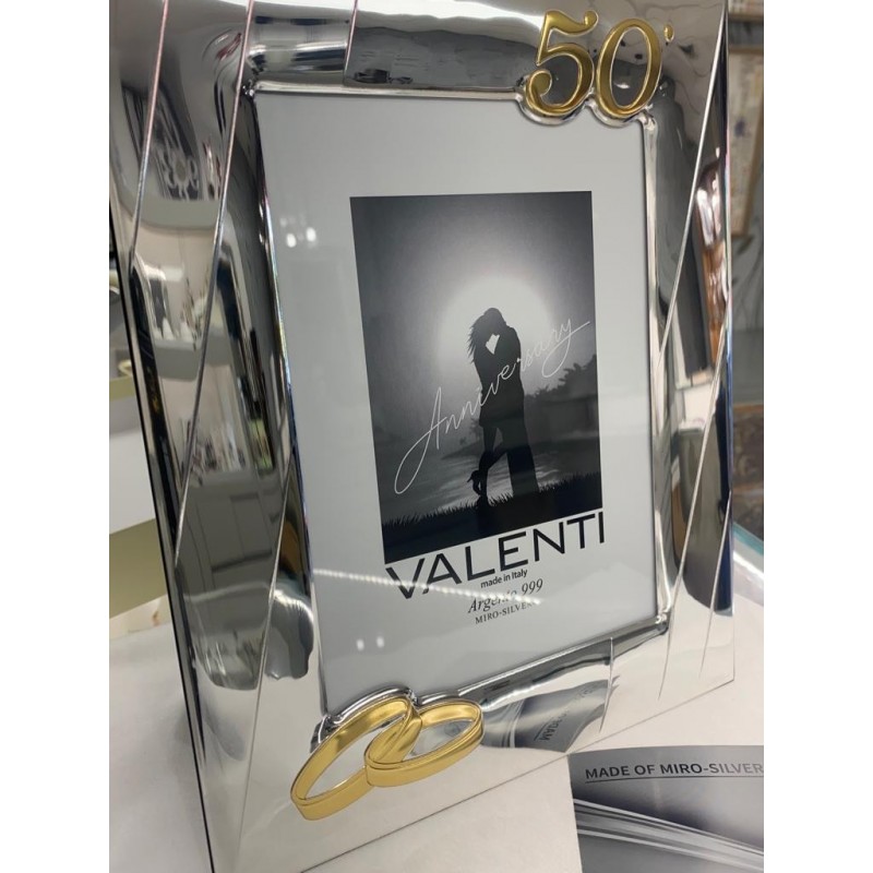 Marco fotos 50 aniversario bodas oro personalizado 13x18 [52088/4l]