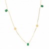 GARGANTILLA DIAMANTES ESMERALDA
