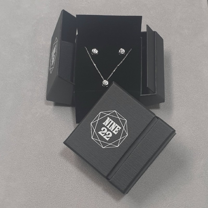 ESTUCHE PENDIENTES Y COLGANTES NINE22