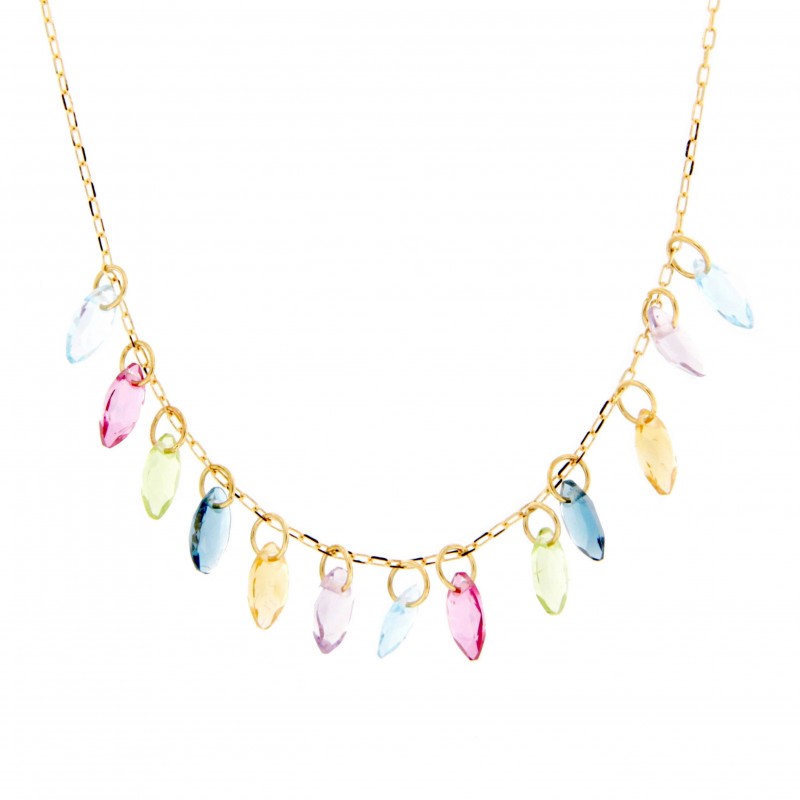 GARGANTILLA PIEDRAS COLOR MARQUIS