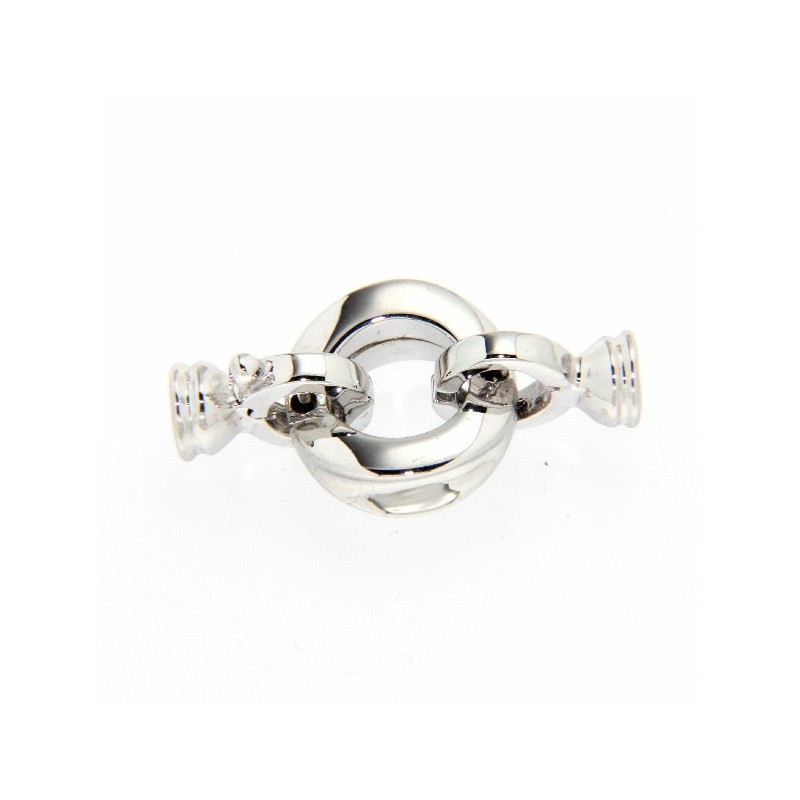 CIERRE COLLAR ORO BLANCO