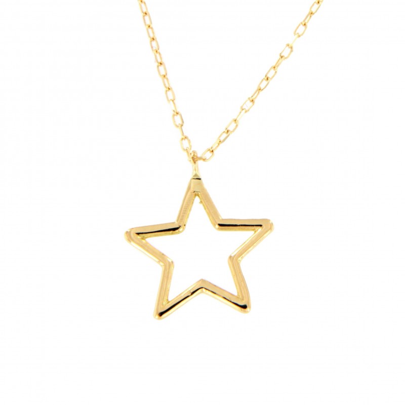 COLGANTE ESTRELLA CON CADENA