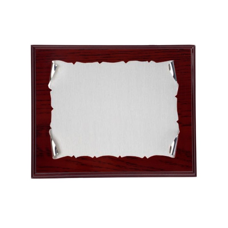 PLACA ALPACA PERGAMINO 23X19 CHAPA 17X12.5