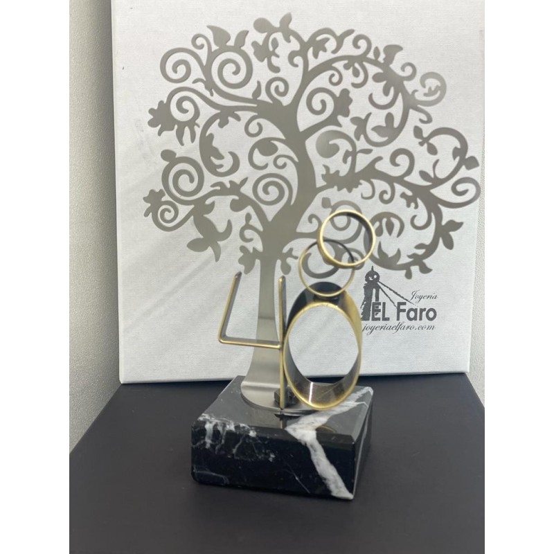 Regalo para bodas personalizado, aniversario casados figura árbol de la vida