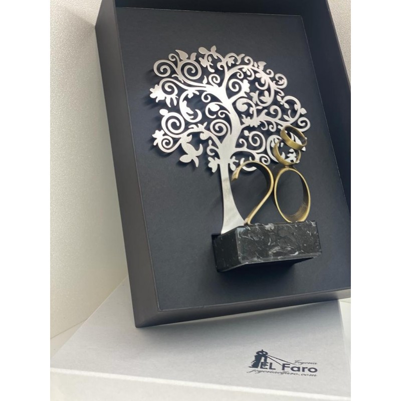 Regalo 20 Aniversario Bodas de Porcelana Personalizado árbol de la Vida