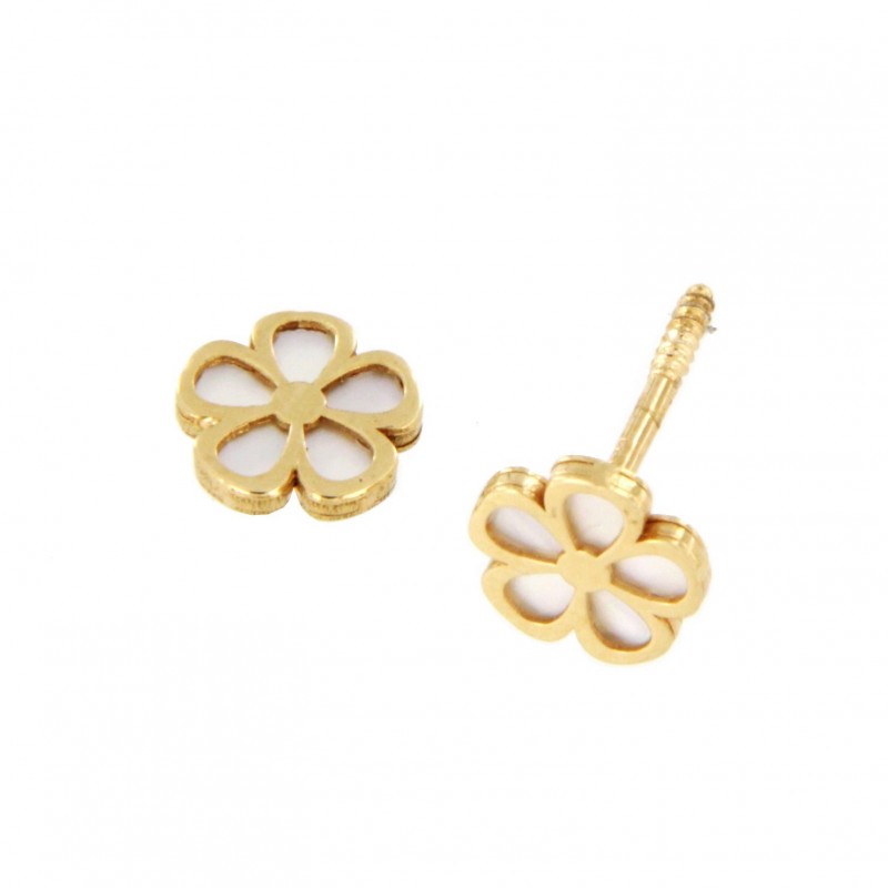 PENDIENTES FLOR NACAR