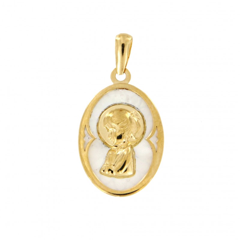 MEDALLA VIRGEN NIÑA NACAR