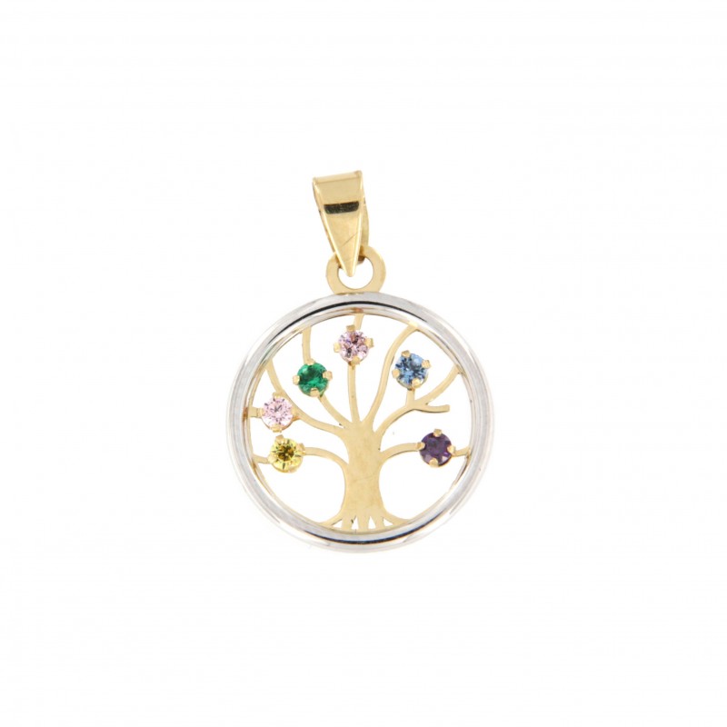 COLGANTE ARBOL DE LA VIDA MULTICOLOR
