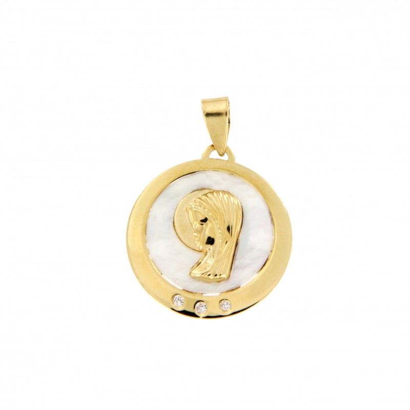 MEDALLA VIRGEN NIÑA NACAR