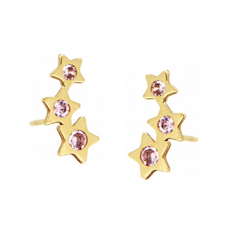 PENDIENTES TREPADOR ESTRELLAS
