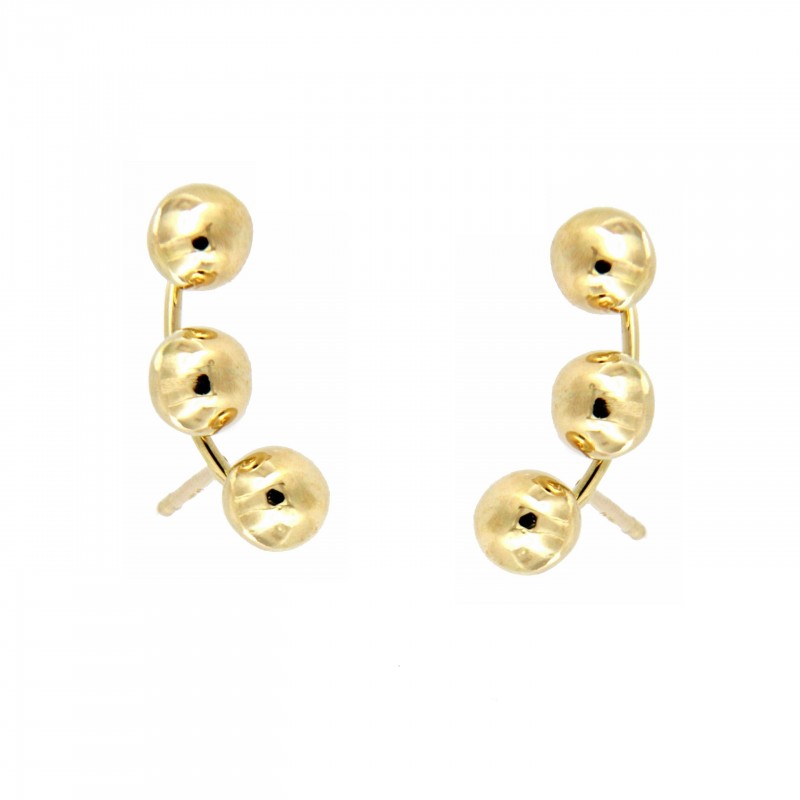 PENDIENTES TREPADOR BOLAS