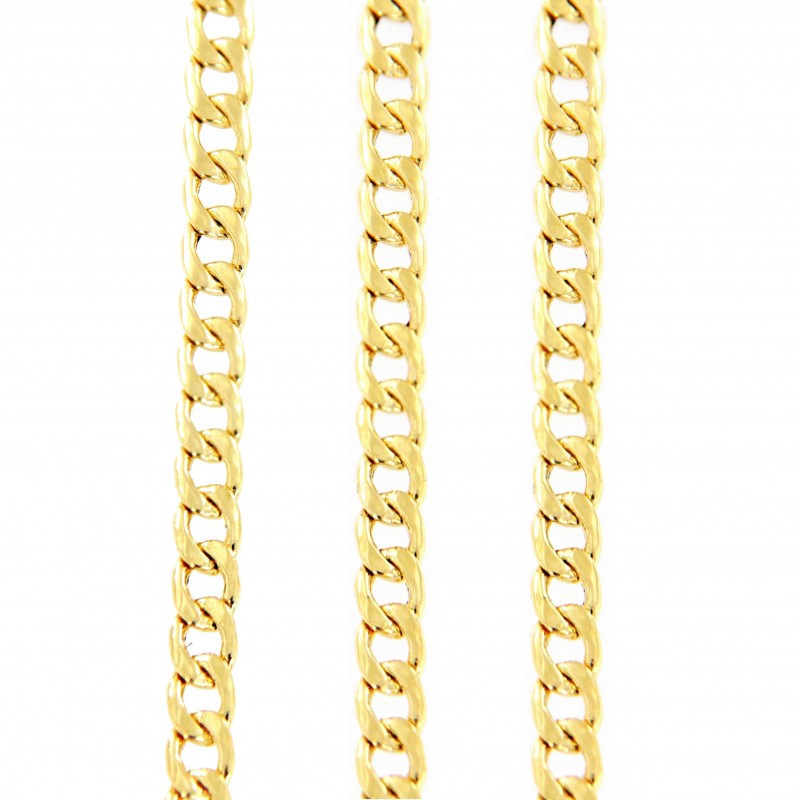 CADENA BARBADA HUECA