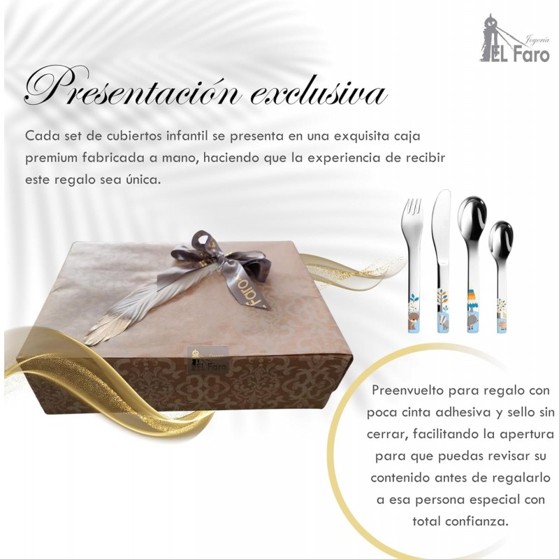 Cubiertos infantiles personalizados friends