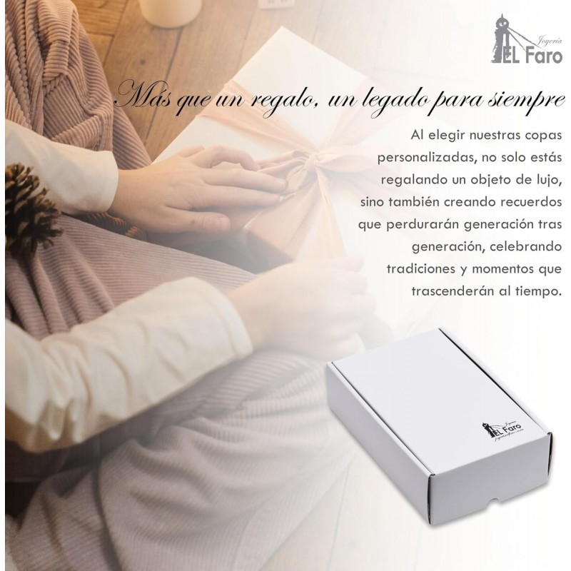 Copas champan personalizadas para novios - Regalo de Boda, Celebraciones, Bodas de Oro o Bodas de Plata