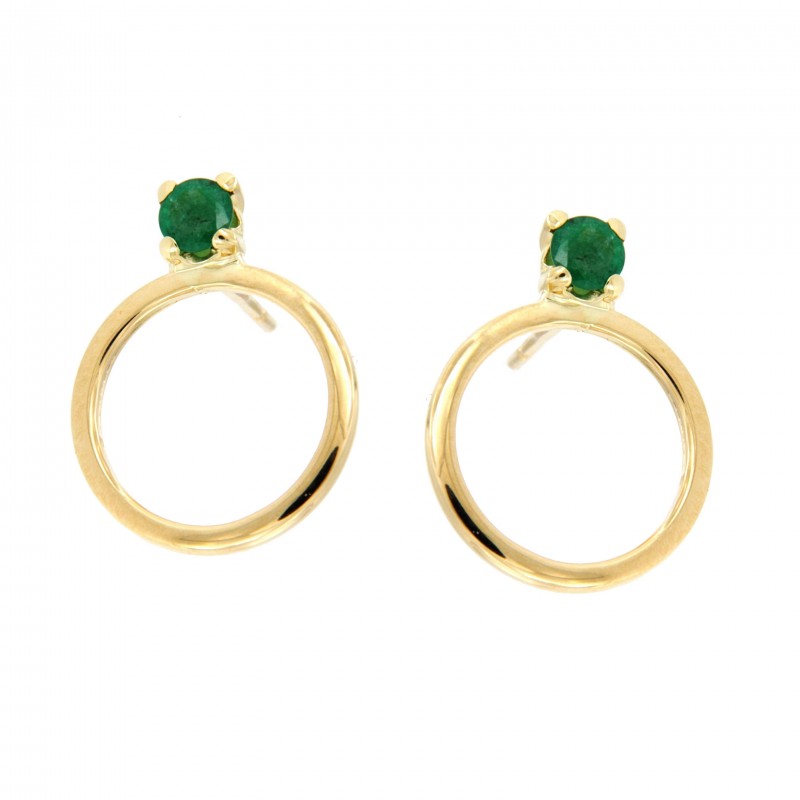 PENDIENTES ESMERALDA