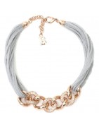 Gargantillas de Oro Amarillo y Bicolor 18 quilates para Mujer